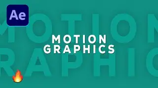 After Effects Tutorial 🔥Motion Text Animation in After Effects ✅