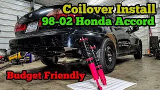 Project Daily Driver CHEAP Honda Accord Budget Coilover Install! | One Of My Favorite Modifications