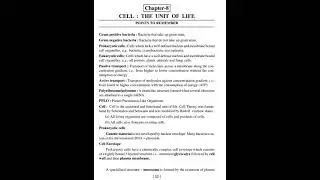 ||11 standard ||biology notes of ||cell the unit of life||