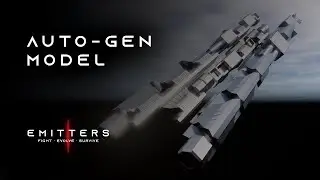 Emitters Dev - Trying to make a auto-generated model in Unreal Engine