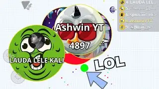 AGAR.IO MOBILE JOURNEY (BEST MOMENTS)