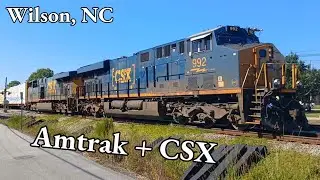 Morning Trains in Wilson, NC!!