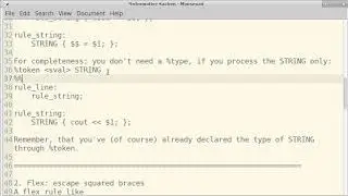 Programming: bison and flex nice to know (read description)