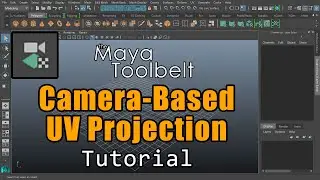 The Maya Toolbelt - Camera-Based UV Projection (Maya 2023)