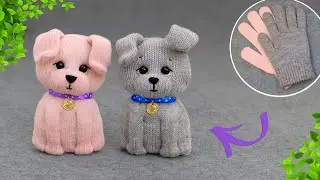 NEW!🐶I’m sure you haven’t sewed DOGS from gloves yet🧤Try it, you’ll succeed🐕