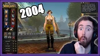 Asmongold Reaction to Classic WoW BETA in 2004 Video