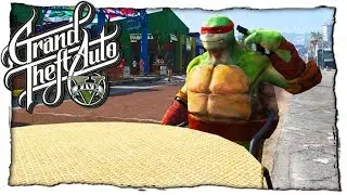 ЧЕРЕПАШКИ НИНДЗЯ ИГРАЮТ В РУССКУЮ РУЛЕТКУ! ГТА 5 МОДЫ