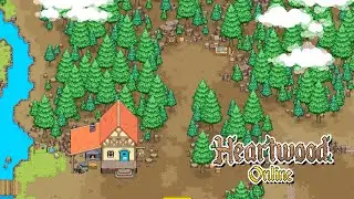 JOGO MUITO VICIANTE!! ANALISANDO ESSE GAME E CRIAMOS UM MAGO HEARTWOOD ONLINE GAMEPLAY EM PORTUGUÊS