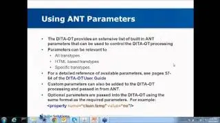 DITA Quick Start Getting Started with the DITA Open Toolkit