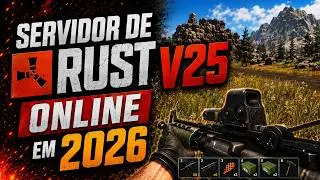 Servidor de Rust V25 (LEGACY) Online em 2026 | FIRE RUST