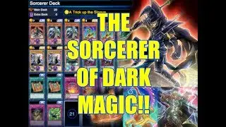 Yu-Gi-Oh Duel Links - Sorcerer Of Dark Magic Deck!