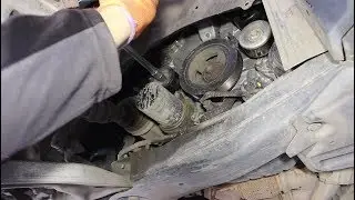 Замена подшипников в роликах приводного ремня на Ниссан Мурано Z51  Nissan Murano 2015 года