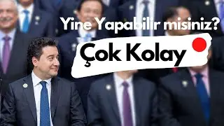 Yine yapabilir misiniz? -Ali Babacan