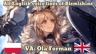 [Arknights] Blemishine's EN voice lines