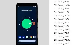[Samsung Android 11 Update List] | Samsung Android 11&One Ui 3.0 Eligible Device List |Release Date?