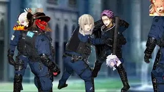 Bedivere y Lancelot van a raidear camelot con 3 weonas que encontraron en Weebland y el mago tulas