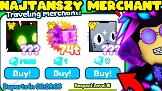 NAJTAŃSZY MERCHANT w PET SIMULATOR X! NAJLEPSZE OFERTY w HISTORII! ROBLOX