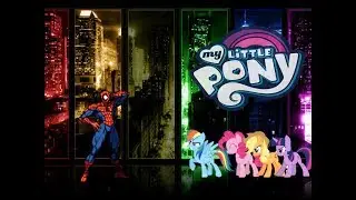 New Spiderman-vs-My Little Pony Team /MUGEN