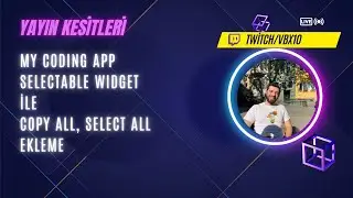flutter: my coding app selectable widget geliştirip select all, copy all yapıyoruz.