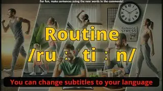 Routine meaning with 5 examples