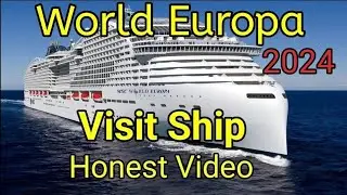 Ship Visit MSC World Europa. Honest Video, Liner Overview. Cruise Ship Tour MSC World Europa