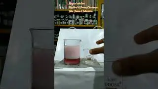 play with chemicals / Colour changing magic 