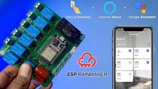 Internet & Manual Home Automation with Fan Dimmer using ESP RainMaker 🔥🔥
