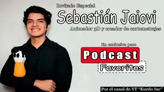 Animador 3D y creador de cortometrajes; Sebastián Jiaovi | Podcast 