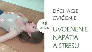 10 min DÝCHACIE CVIČENIE | Bránicové (brušné) dýchanie | uvoľnenie napätia a stresu