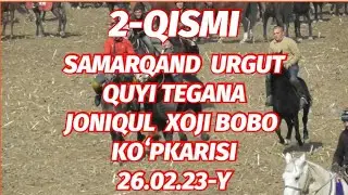 DRONDA SAMARQAND URGUT 26.02.23-Y ULOQ KOʻPKARI