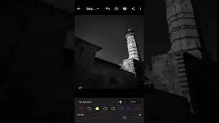 Lightroom ile Siyah Beyaz Düzenleme! #shorts