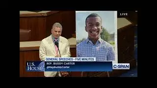 Rep. Carter Honors the Life of Connor Mathis