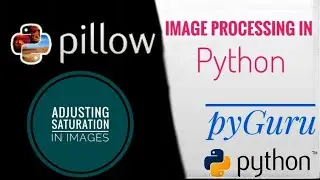PIL | Adjusting saturation of images using python | #pyGuru