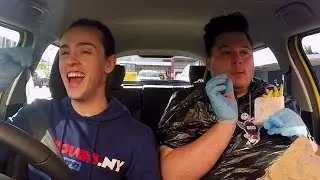 Driving with a clean freak