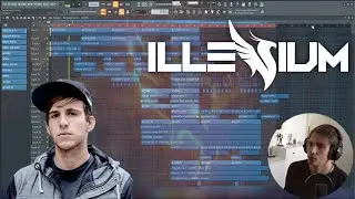 How To Make Melodic Bass Like ILLENIUM In Fl Studio | Full Breakdown 🎶