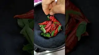 How to make Viral Redchilli Chutney in under 1 minute😋🥵😍🌶️மிளகாய் சட்னி #shorts #cooking #tamil