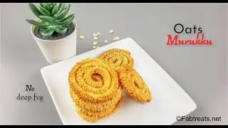 Oats Murukku in Air fryer / No deep fry Oats chakli / Diwali snacks / Cusinart Air fryer