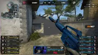 LUCKY HEADSHOTS THROUGH SMOKE | GAMBIT vs FURIA | PGL