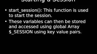 Introduction to Cookies and Sessions in PHP