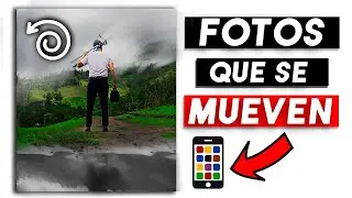 Cómo hacer FOTOS que se MUEVEN? /Fácil en 1 Minuto / Movepic