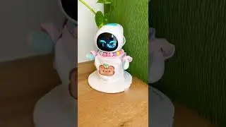 Eilik robot playing trumpet 