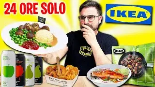 I EAT ONLY IKEA FOOD FOR 24 HOURS! (I thought it would be worse)