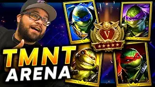 INCREDIBLE IN PVP! Leonardo Leads The TMNT Charge In Classic Arena! | Raid Shadow Legends