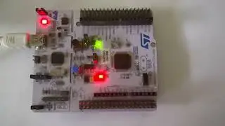 LED toggle using DMA and timer
