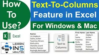 How to Use "Text-To-Columns" feature effectively Microsoft Excel
