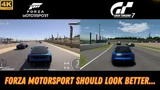 Forza Motorsport (2023) vs Gran Turismo 7 | Xbox SX early footage vs PS5 footage