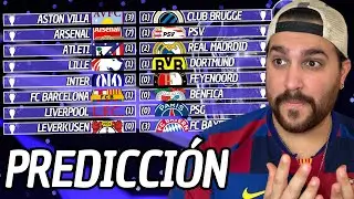 ¡CHAMPIONS LEAGUE! PREDICCIÓN OCTAVOS DE FINAL VUELTA