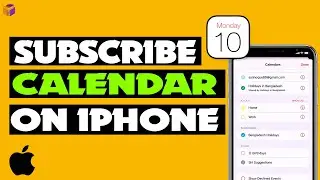 How to Add a Calendar Subscription on iPhone 2023