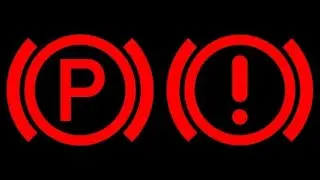 Сработал датчик ручника /  handbrake sensor triggered