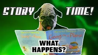 Reading a kids book